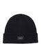 Knitted Beanie Cap Black