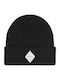 Knitted Beanie Cap Black
