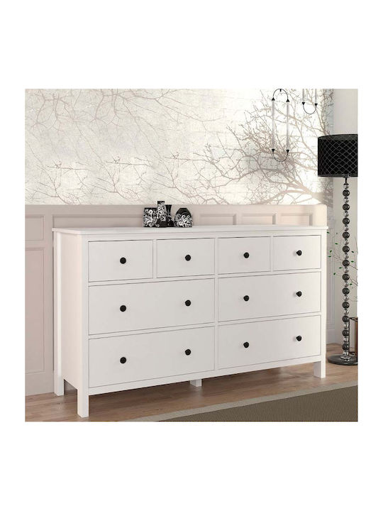 Sideboard Sabina Holz mit Schubladen GP042-0223 1 Weiß 160x50x96cm