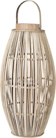 Broste Copenhagen Фенерче Бамбуков Бежов 31.5x31.5x62.5бр 1бр