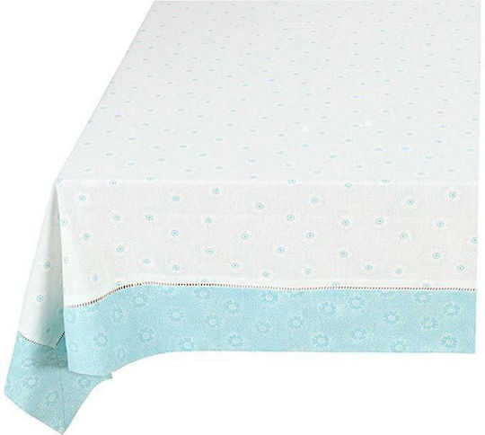 PiP Studio Tischdecke mit Stickerei Hellblau 150x250cm