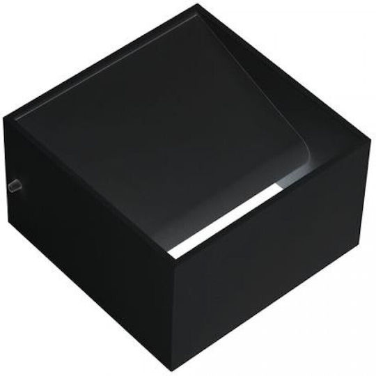 Horoz Electric Lamp Wall with Integrated LED and Natural White Light Black