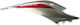 Honda Dreapta Plastic Lateral Motocicletă pentru Honda Wave 110 Roșu 1buc