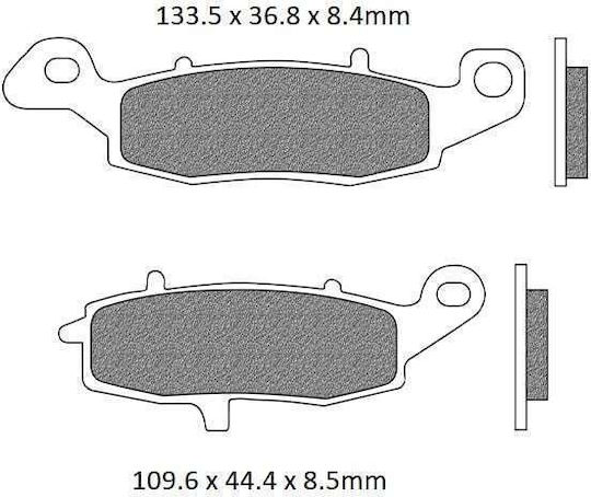 Artrax Motorcycle Brake Pads Front for Kawasaki GPZ