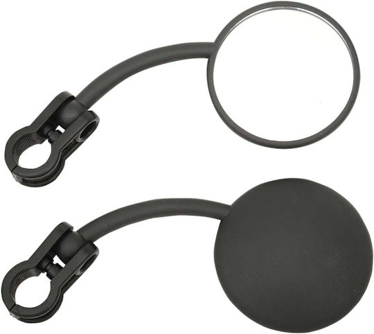 Emgo Motorradrückspiegel 2Stück Schwarz