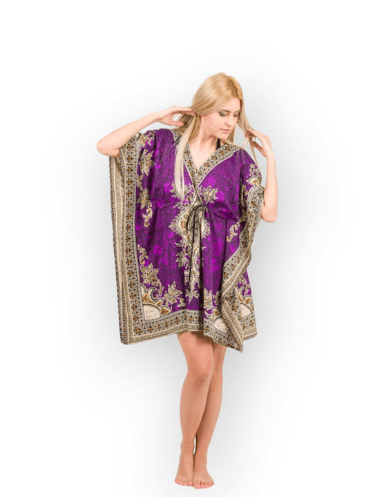 Rima Beachwear Women's Caftan Beachwear Purple