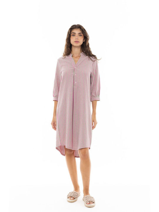 Pink Label Feminin Rochie de Plajă Roz