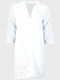 G Secret Women's Caftan Beachwear White