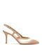 Leder Pumps Rosa