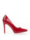 Pumps mit Stiletto-Absatz Rot