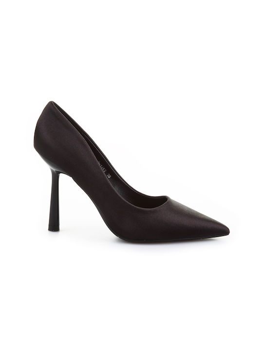 Fshoes Pointed Toe Black Heels