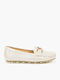 Women's Loafers in Beige Color