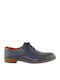 Δερμάτινα Ανδρικά Casual Παπούτσια Blue/Tabbac