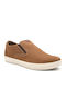 Δερμάτινα Ανδρικά Loafers σε Καφέ Χρώμα