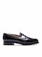 Δερμάτινα Ανδρικά Loafers σε Μαύρο Χρώμα