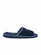 Sabina Men's Terry Slippers Blue