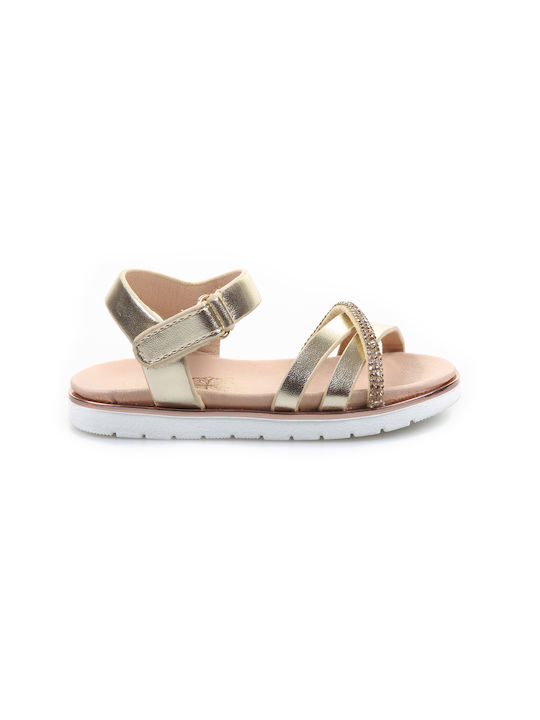 Fshoes Kinder Sandalen Gold