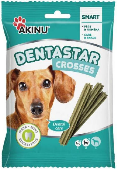 Akinu Μασώμενο Stick για Σκύλους κατά της Πέτρας & Πλάκας 110gr 7τμχ
