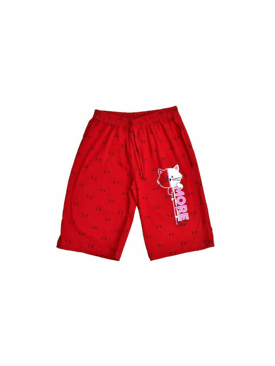 Potre Kinder Shorts/Bermudas Stoff Rot