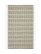 Koulis Carpets Σετ Καλοκαιρινά Χαλιά Κρεβατοκάμαρας Βαμβακερά Καφέ 0018-00001-070 3τμχ