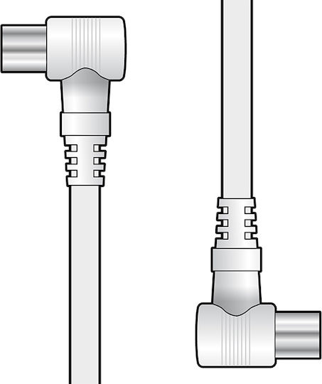 AvLink Kabelantenne Koax-Stecker - Koax-Buchse (112.008UK)