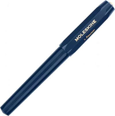 Moleskine Writing Pen Medium Blue made of Plastic with Blue Ink KAWFOUNTPENMBLUE