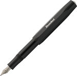 Kaweco SKYLINE Sport Stilou Extra Fine Negru cu Negru Cerneală