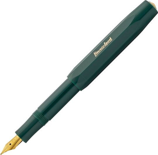 Kaweco CLASSIC Sport Πένα Γραφής Extra Fine Πράσινη από Πλαστικό με Μπλε Μελάνι
