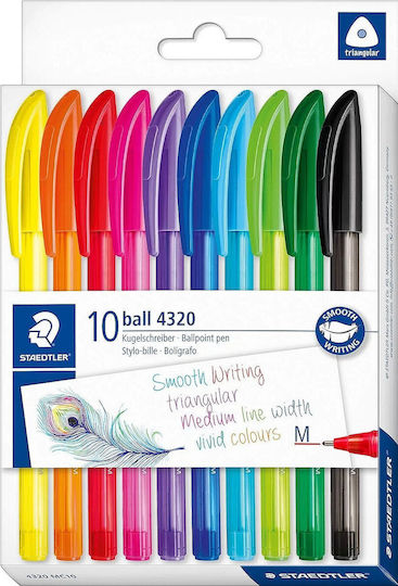 Staedtler Комплект Химикалки Ballpoint Сребрист в комплект с химикалка null