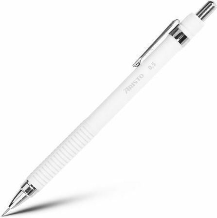 Aristo Μηχανικό Μολύβι 0.5mm με Γόμα 1τμχ Λευκό