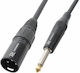 Power Dynamics XLR male to 6.3mm male 3m Cable ...