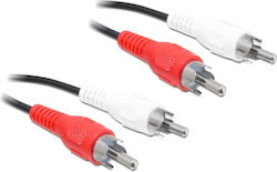 InLine 89938 2x RCA male - 2x RCA male 5m