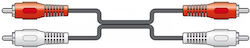 AvLink 112.060UK 2x RCA male - 2x RCA female 10m