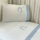 Bunny Bebe Set Pentru Cradle Alb 3buc piese