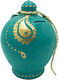 LiebeQueen Money Box Ceramic Green 13x13x16cm