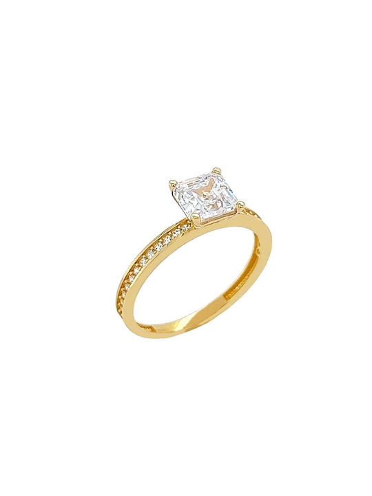 Xryseio Single Stone from Gold 14K