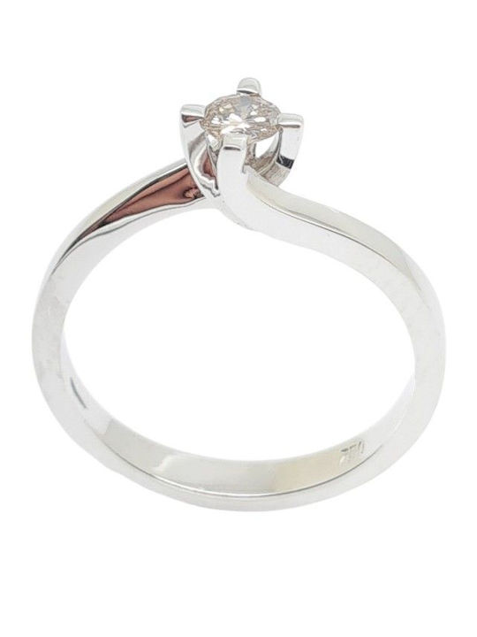Mentzos Single Stone with Diamond