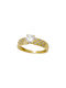 Kontopoulos Single Stone from Gold 14K