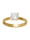 Kontopoulos Single Stone from Gold 14K