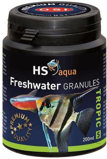 HS Aqua Fischfutter für Fische mit Spirulina 200ml
