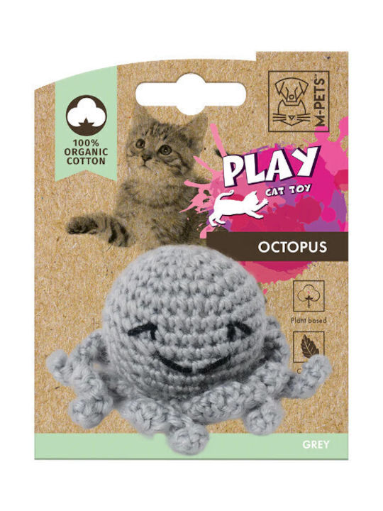 M-Pets Jucărie pentru pisici Gri cu Catnip
