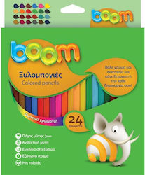 Boom Set Creioane Colorate 24 Culori