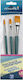 Art & Hobby Set Pensule de Pictură 3buc