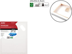 Artix Καμβάς σε Τελάρο Λευκός 24x30εκ. 3.5 εκ. 380gr/m² 1τμχ Artix Καμβάς σε Τελάρο Λευκός 24x30εκ. 3.5 εκ. 380gr/m² 1τμχ