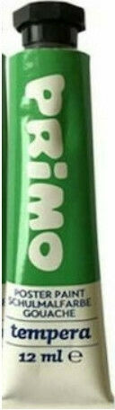 Primo Poster Paint Tempera Farben Grün in Röhre 7.5ml 1Stück