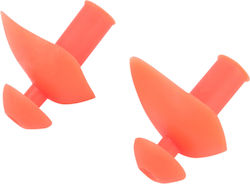 Speedo Kids Silicone Earplugs Orange 2pcs 8-12810-F943