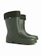 Dispan Non-Slip Work Wellies Tibia with Fur Green