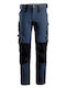 Snickers Workwear AllroundWork Full Stretch Snickers Παντελόνι Εργασίας Navy Μπλε