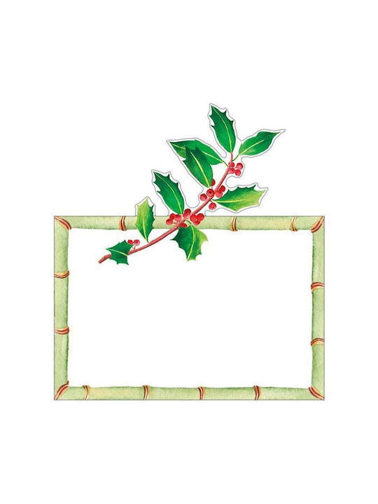 Caspari Placecard με Λουλούδια & Κλαδιά Caspari Placecard με Λουλούδια & Κλαδιά