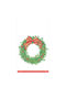 Caspari Set of Christmas Napkins Disposable L19.8xW10.8cm. 15pcs